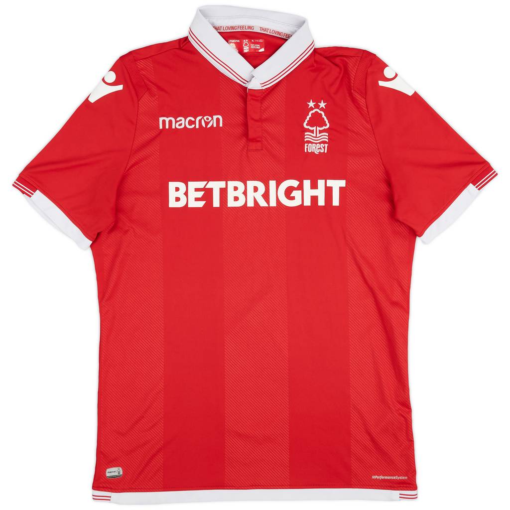 2018-19 Nottingham Forest Home Shirt - 7/10 - (XL)