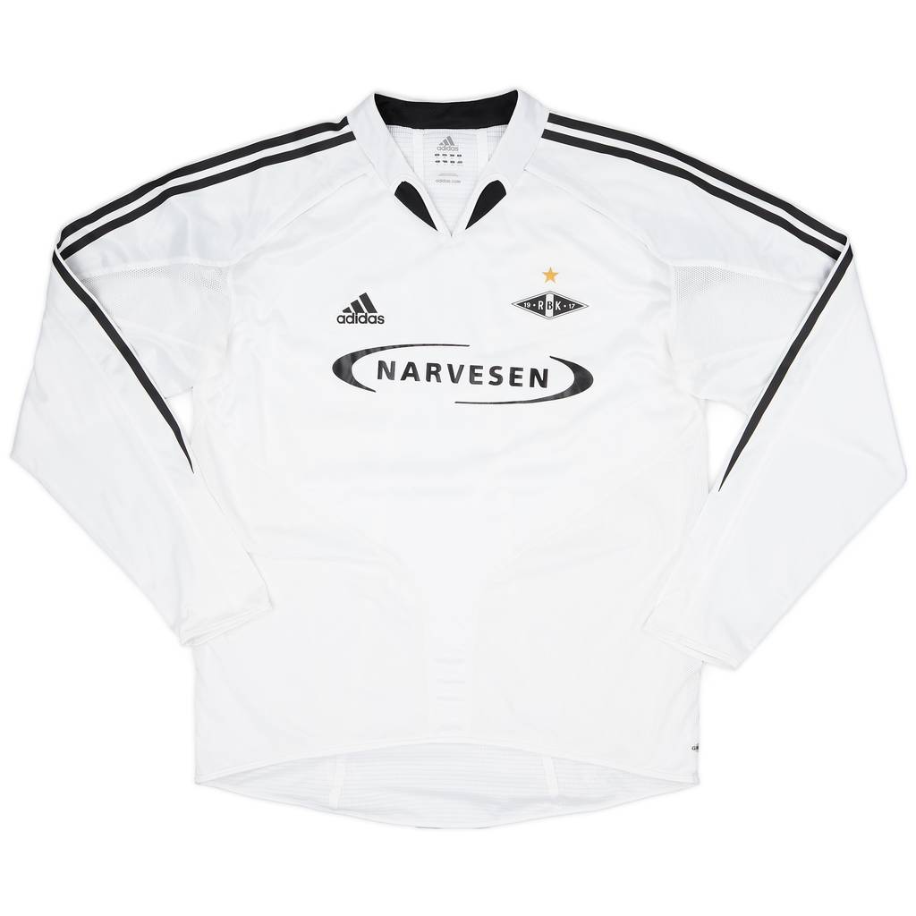 2004-05 Rosenborg Player Issue Home L/S Shirt - 7/10 - (XL)