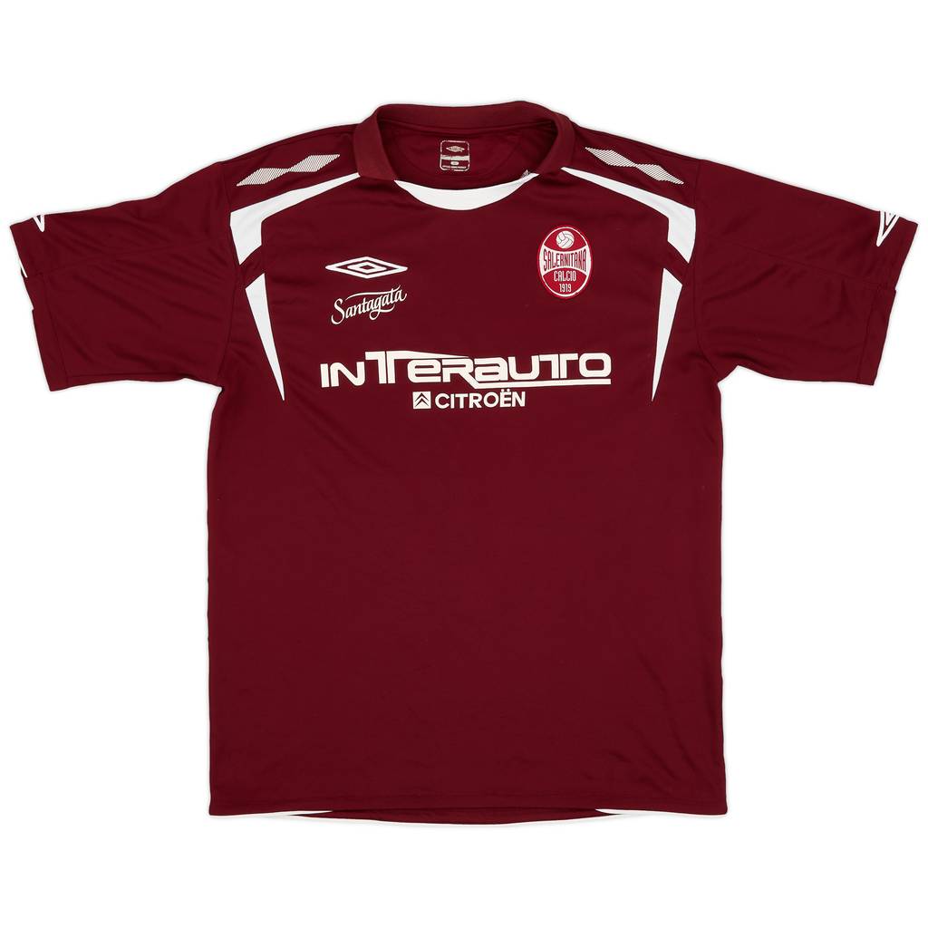 2007-08 Salernitana Home Shirt - 9/10 - (XL)