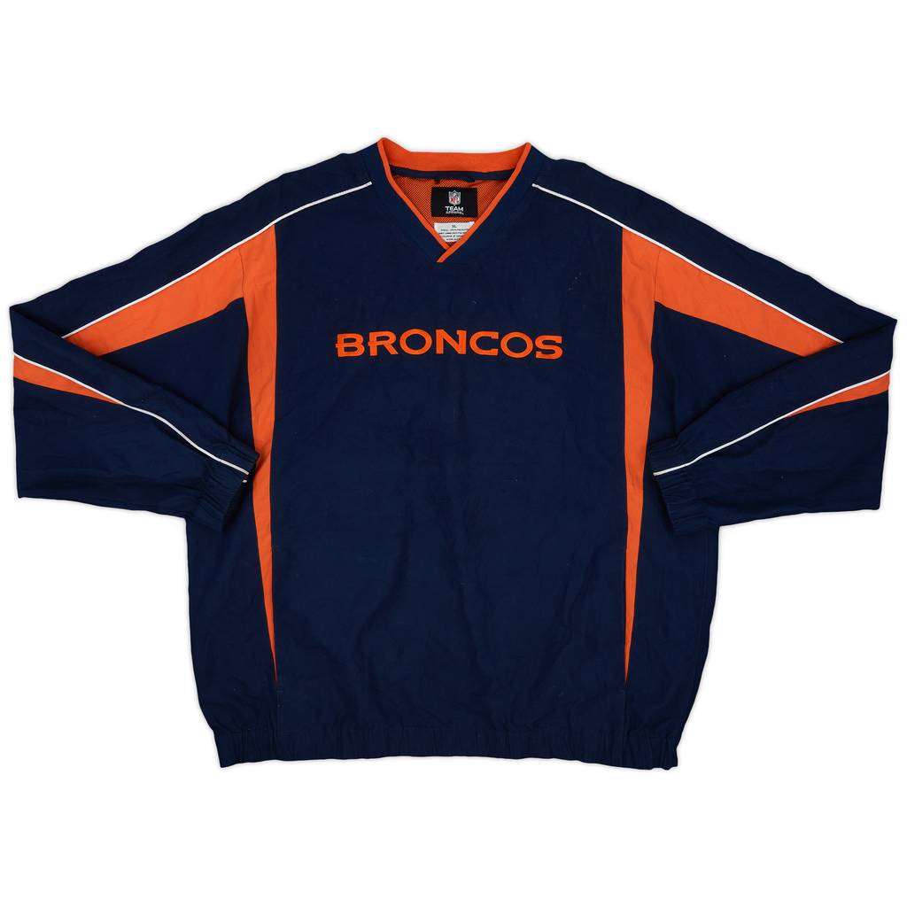 2009 Denver Broncos NFL Pullover Windbreaker Jacket - 7/10 - (XL)