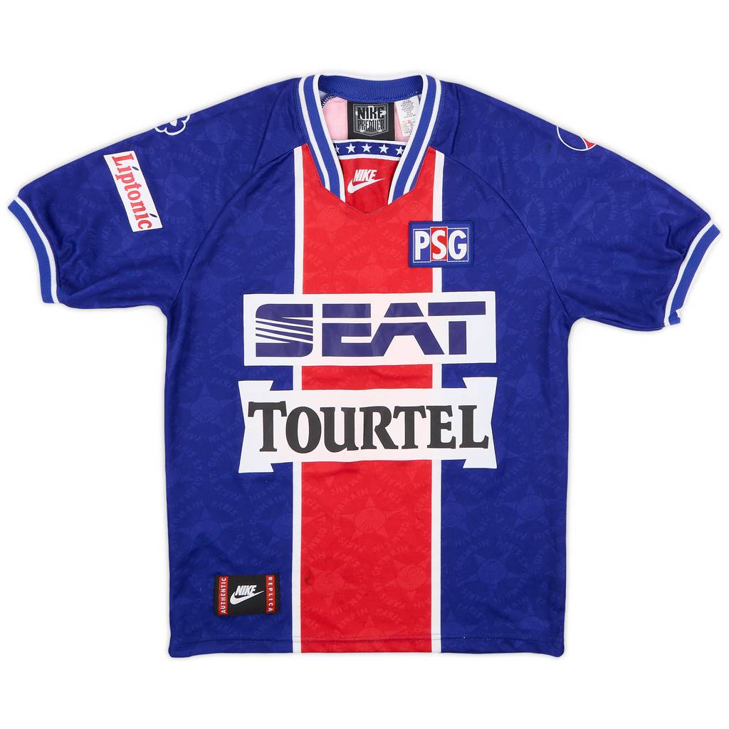 1994-95 Paris Saint-Germain Home Shirt - 7/10 - (L.Boys)