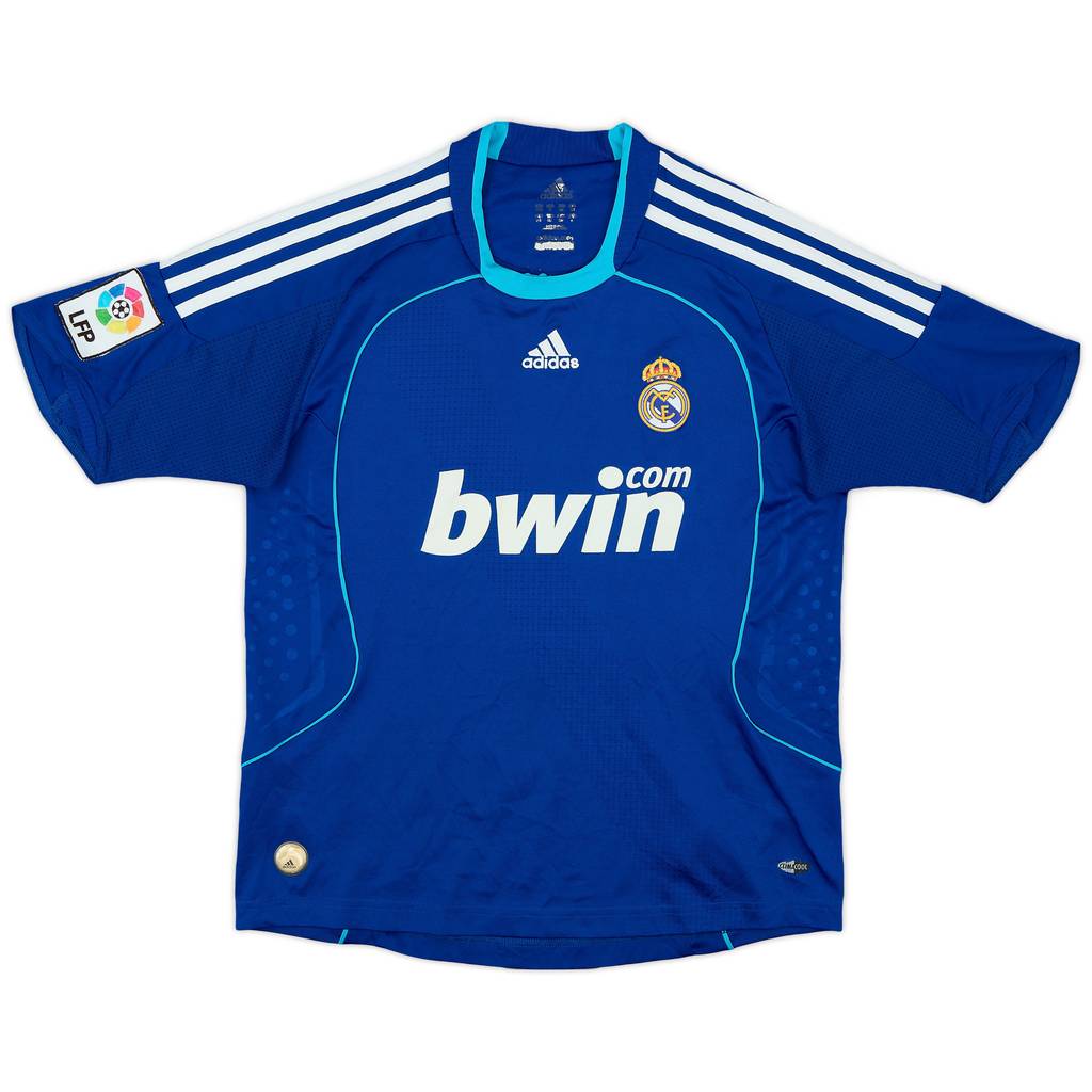 2008-09 Real Madrid Away Shirt - 7/10 - (M.Boys)