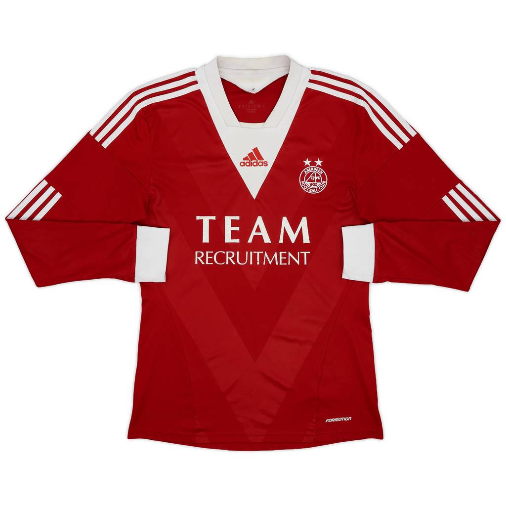 2013-14 Aberdeen Home L/S Shirt - 5/10 - (M)