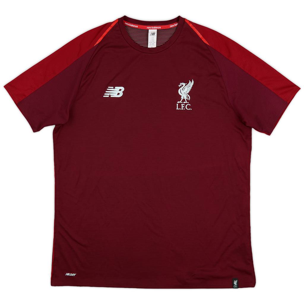 2018-19 Liverpool New Balance Training Shirt - 9/10 - (L)