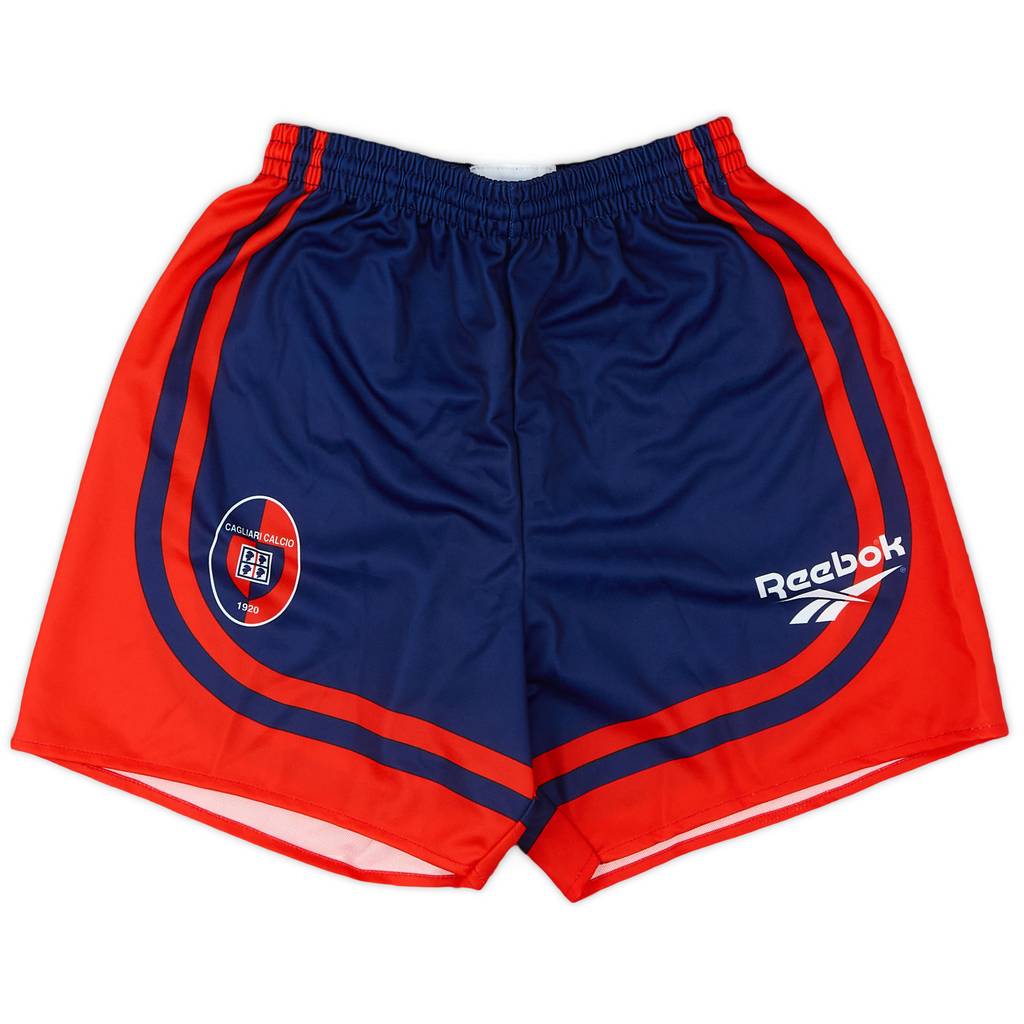 1996-97 Cagliari Home Shorts - 9/10 - (L)