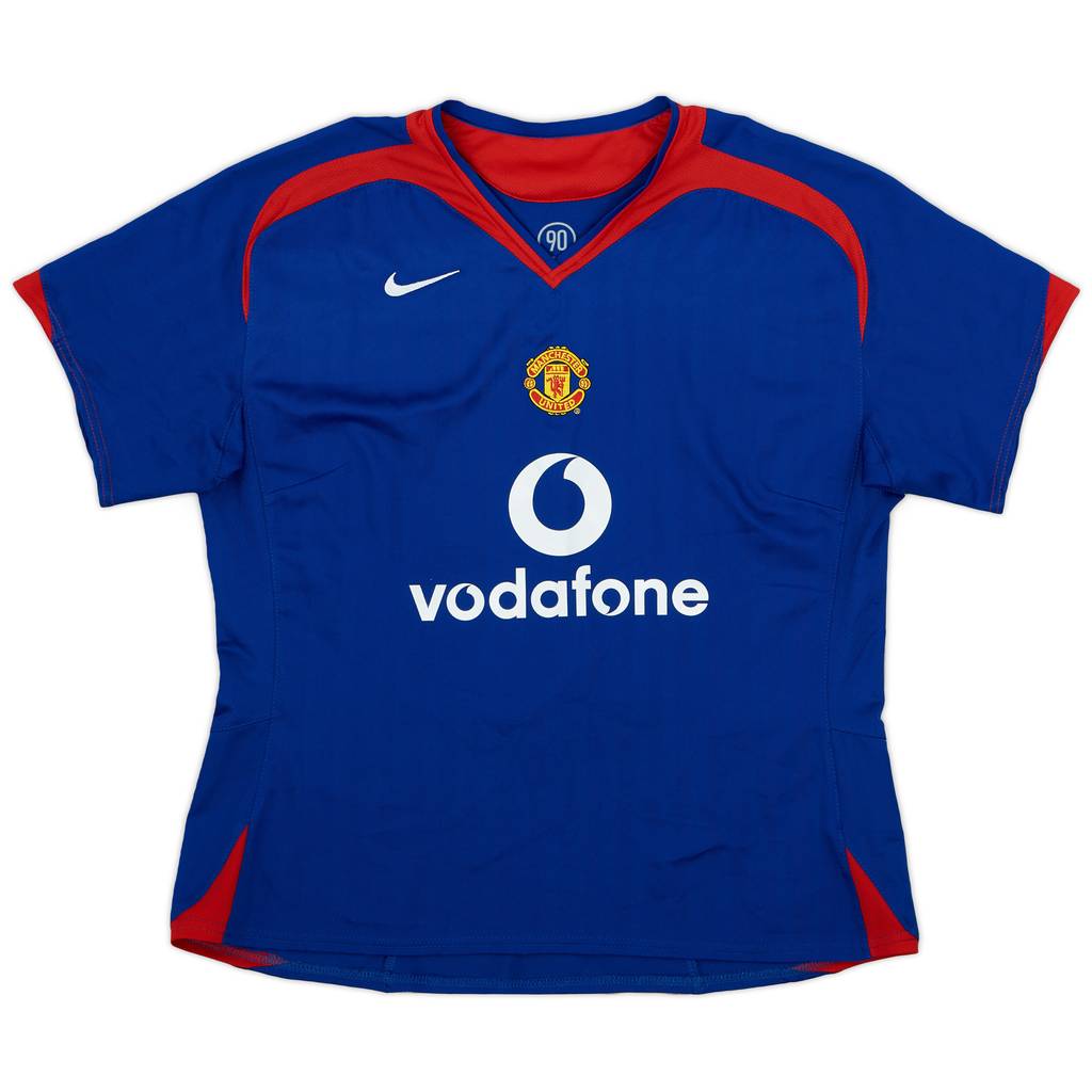 2005-06 Manchester United Away Shirt - 9/10 - (Women's L)
