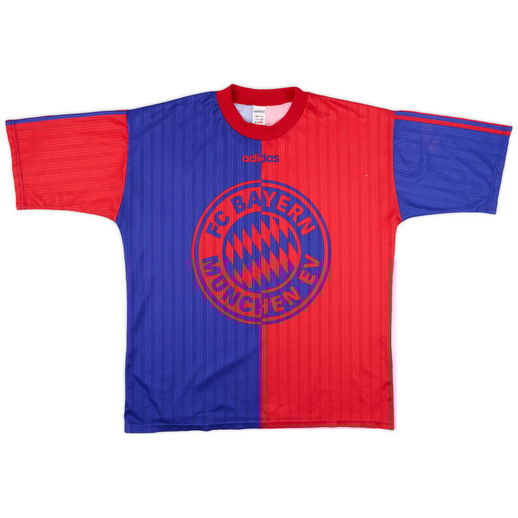 1995-96 Bayern Munich adidas Training Shirt - 6/10 - (L)