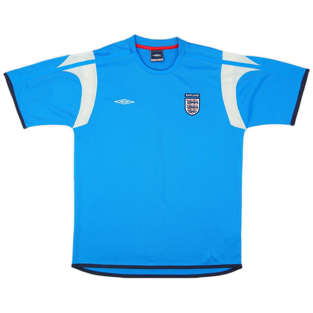 2004-06 England Umbro Training Shirt - 7/10 - (M)