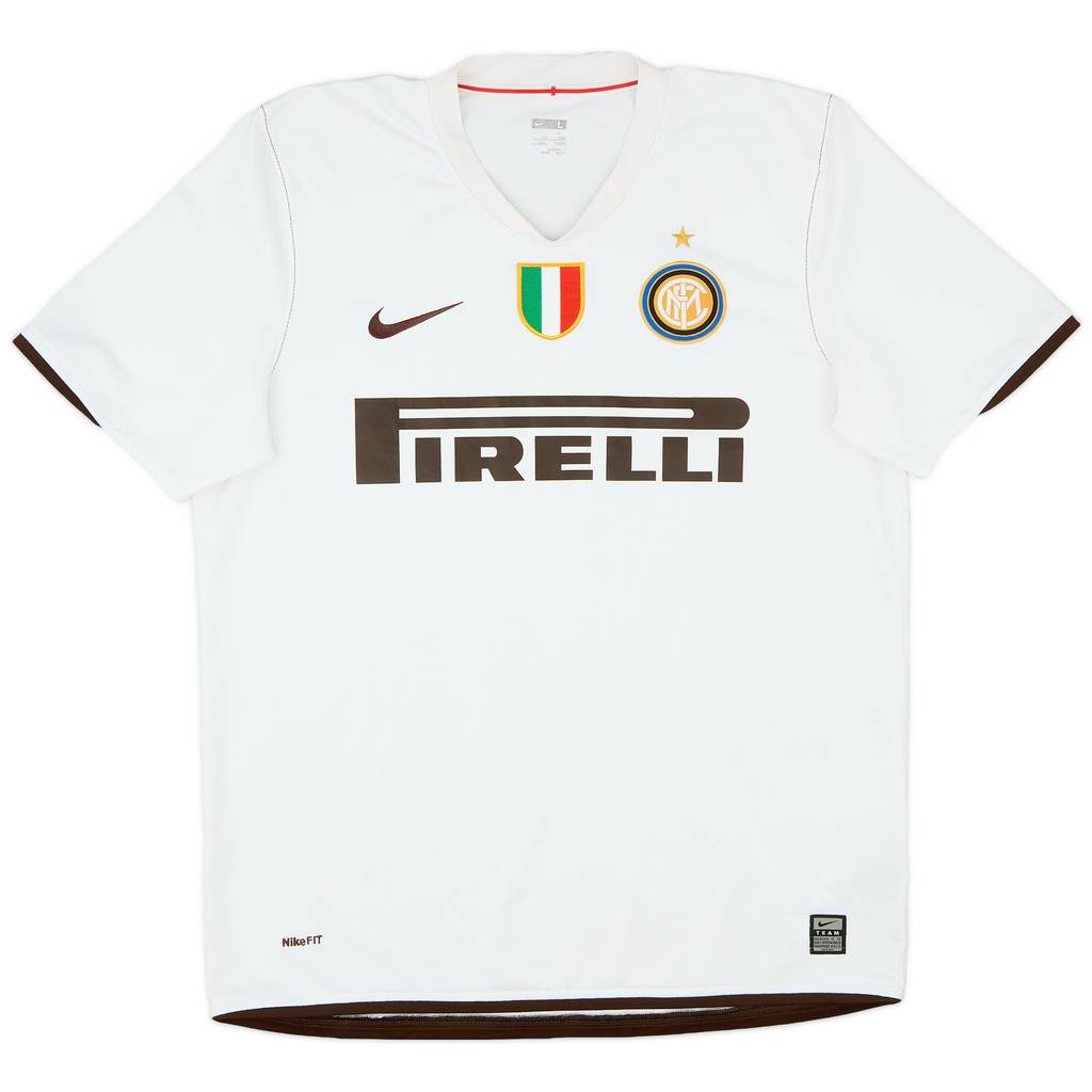2008-09 Inter Milan Away Shirt - 7/10 - (L)