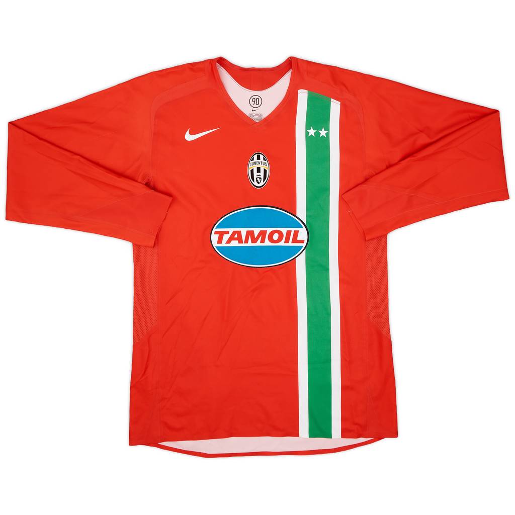 2006-07 Juventus Player Issue Third L/S Shirt - 9/10 - (L)