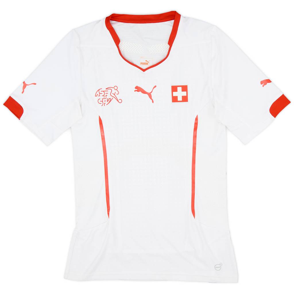 2014-15 Switzerland Player Issue Away Shirt - 9/10 - (L)