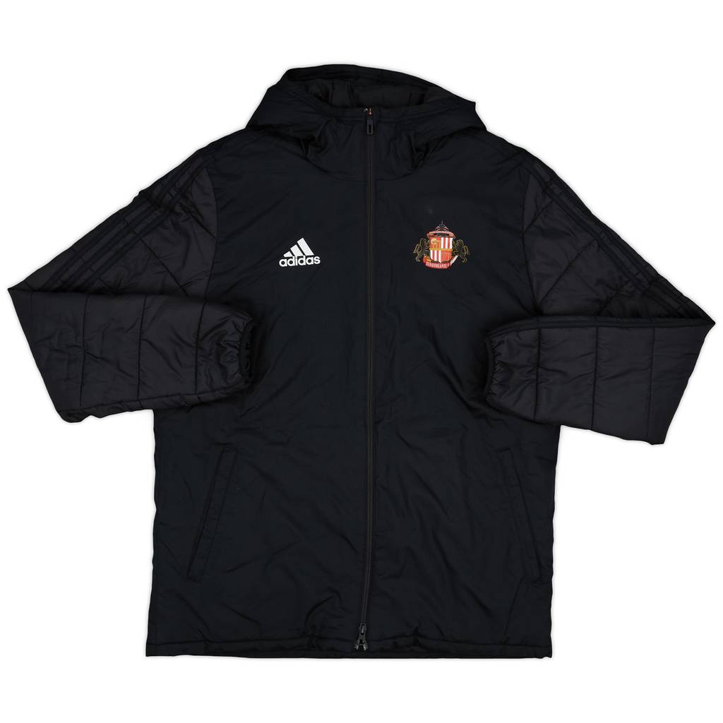 2018-19 Sunderland adidas Padded Bench Coat - 5/10 - (M)