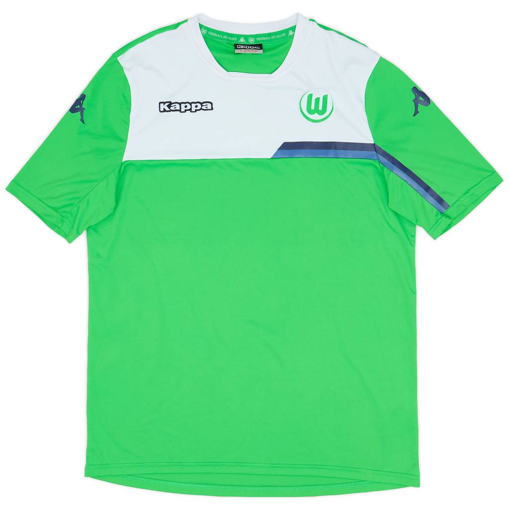 2015-16 Wolfsburg Kappa Training Shirt - 8/10 - (L)