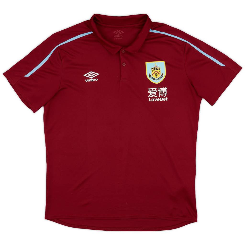 2020-21 Burnley Umbro Polo Shirt - 8/10 - (XL)