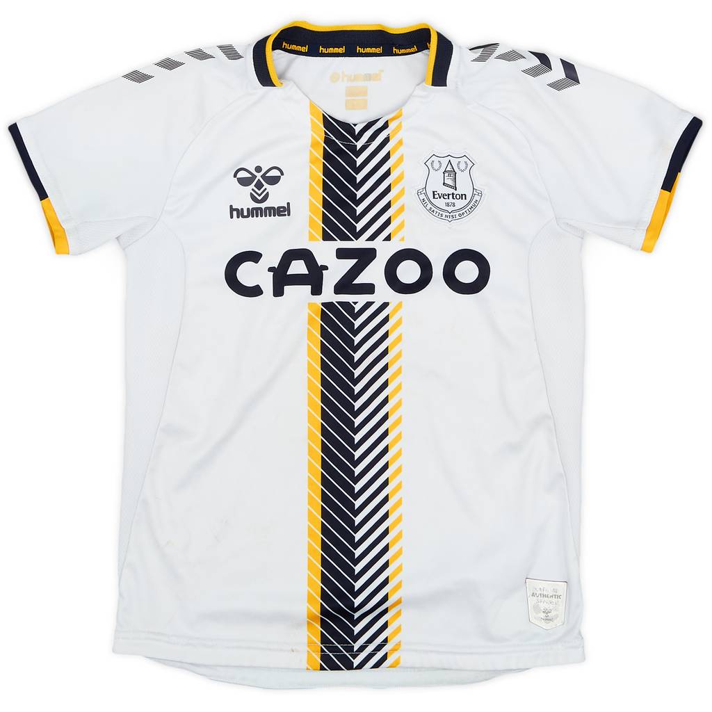 2021-22 Everton Third Shirt - 5/10 - (S.Boys)
