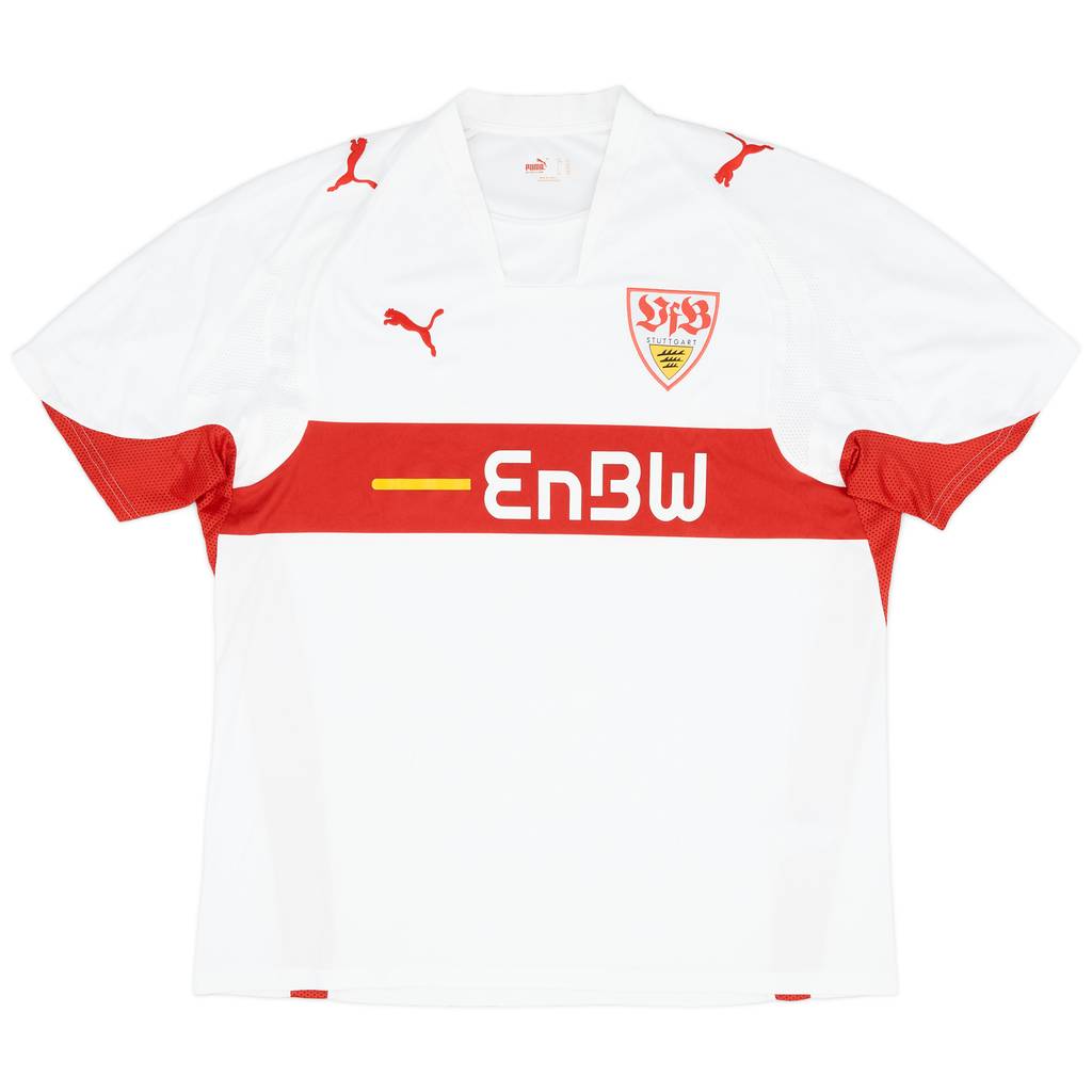 2007-08 Stuttgart Home Shirt - 8/10 - (XXL)