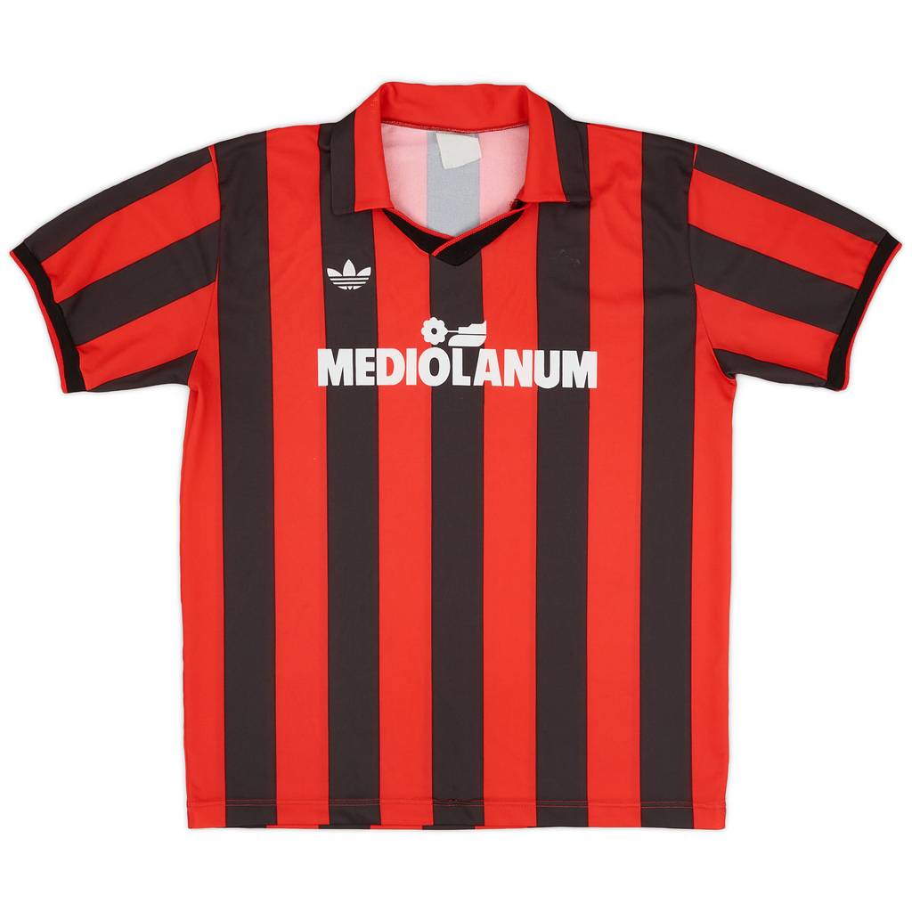 1988-89 AC Milan Home Shirt - 7/10 - (L)