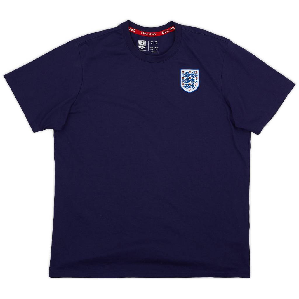 2020-21 England Cotton Tee - 8/10 - (XL)