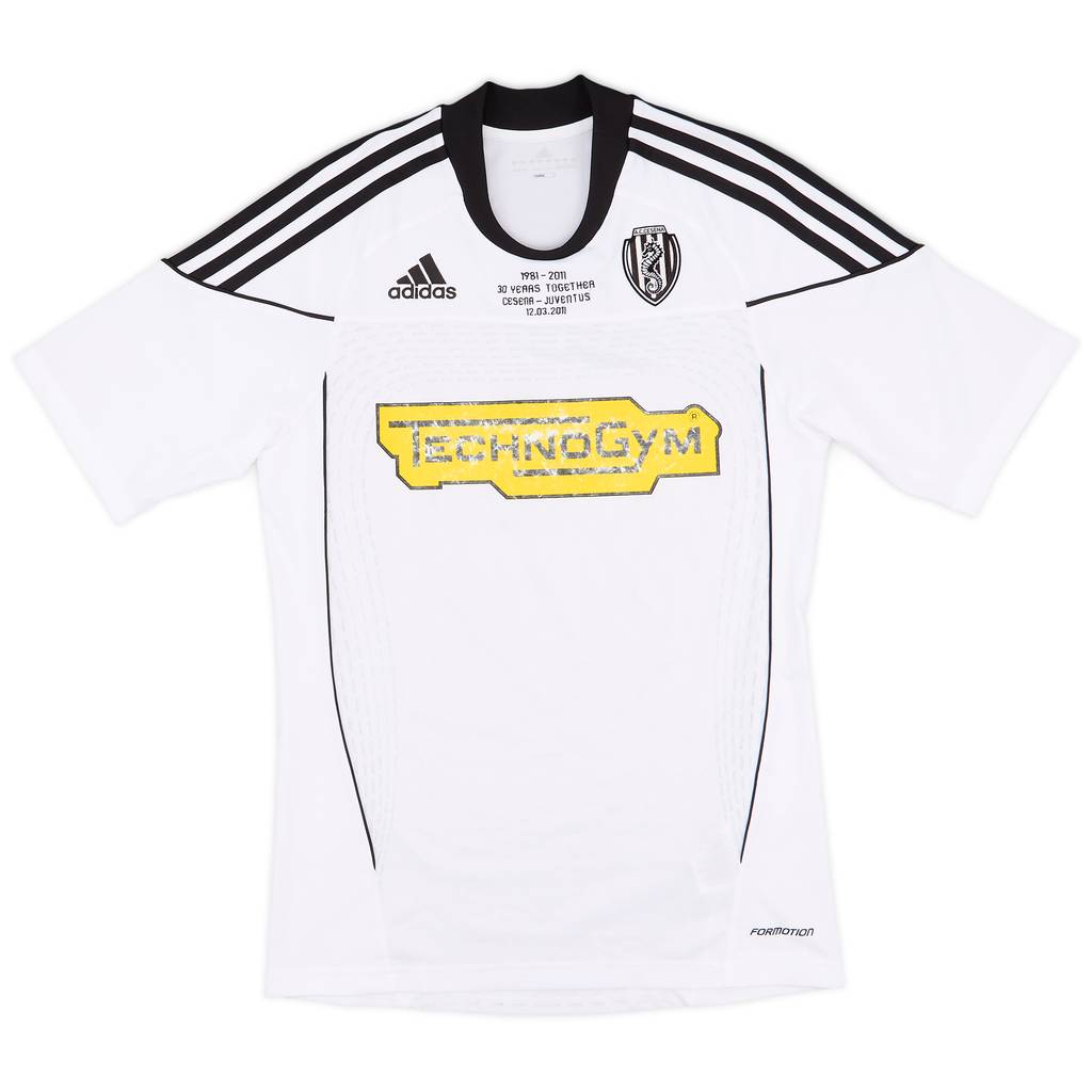 2010-11 Cesena 'vs Juventus' Home Shirt - 5/10 - (S)