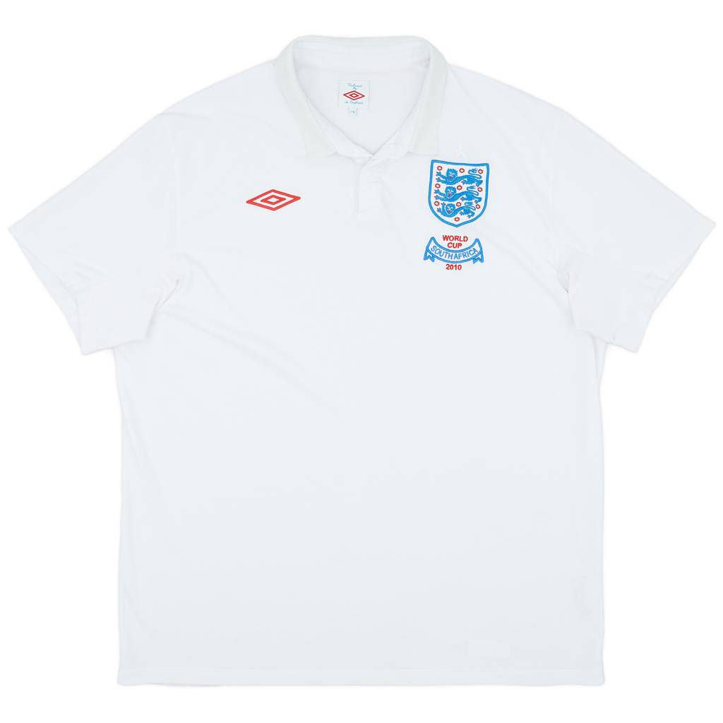 2009-10 England 'South Africa' Home Shirt - 9/10 - (L)
