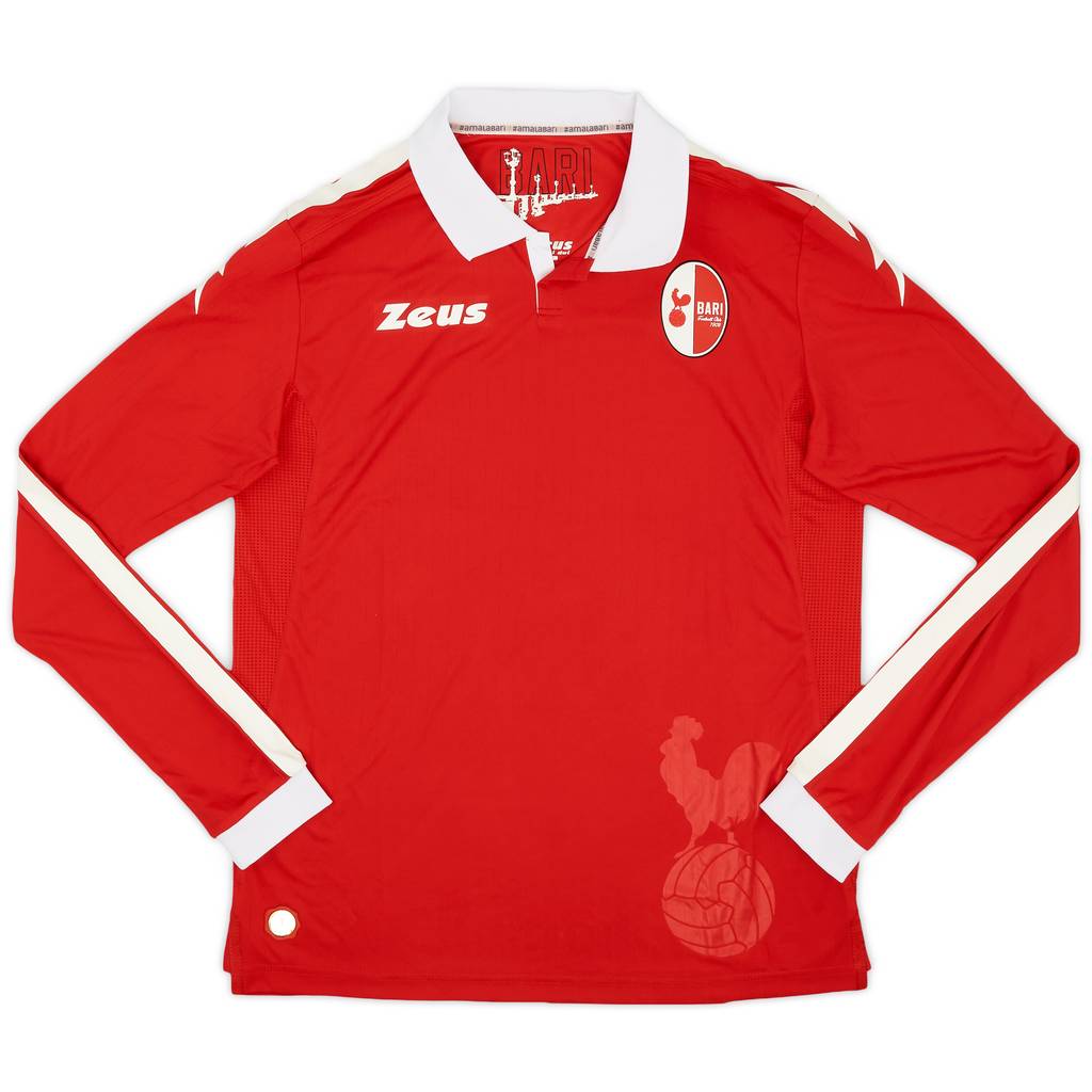 2017-18 Bari Away L/S Shirt - 8/10 - (XL)