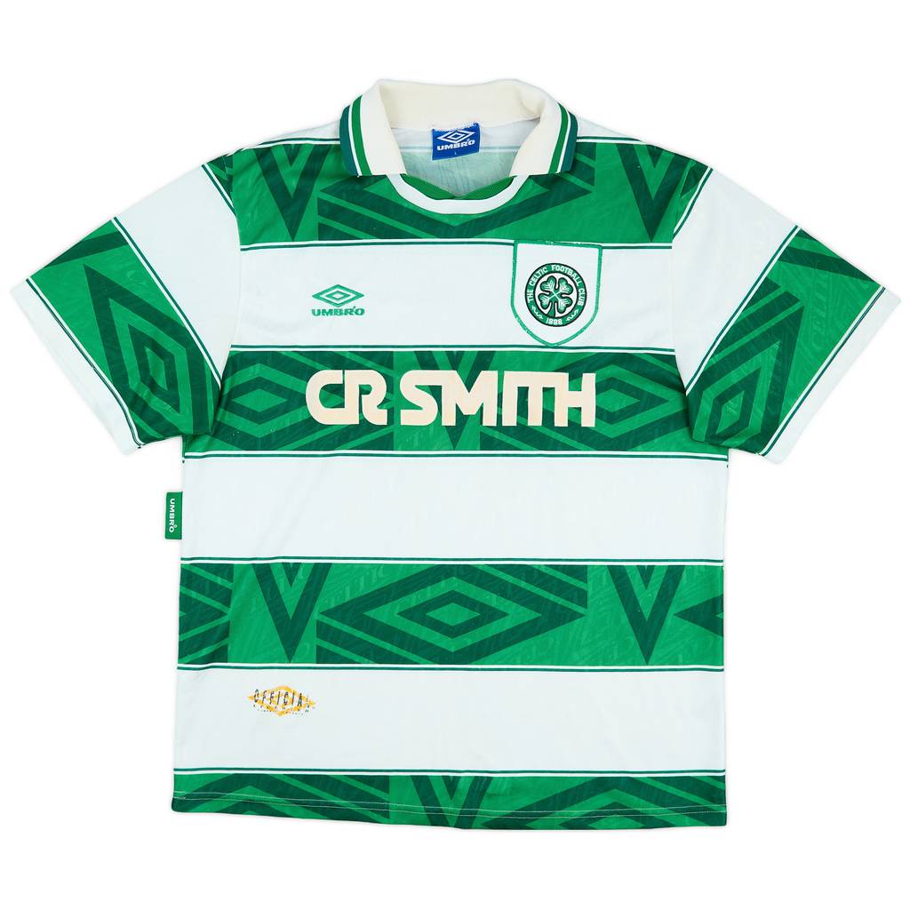 1993-95 Celtic Home Shirt - 6/10 - (L)