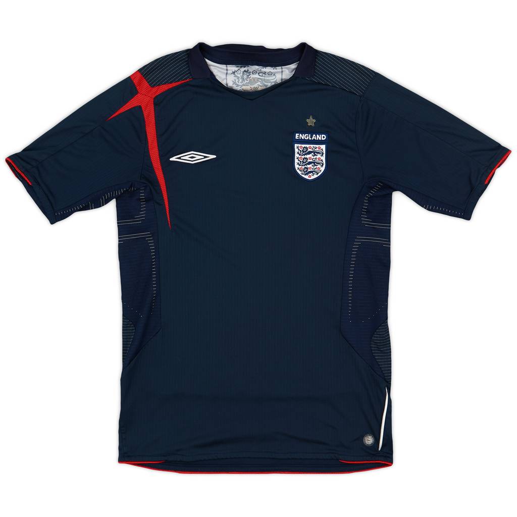 2005-06 England S/S GK Shirt - 7/10 - (S)