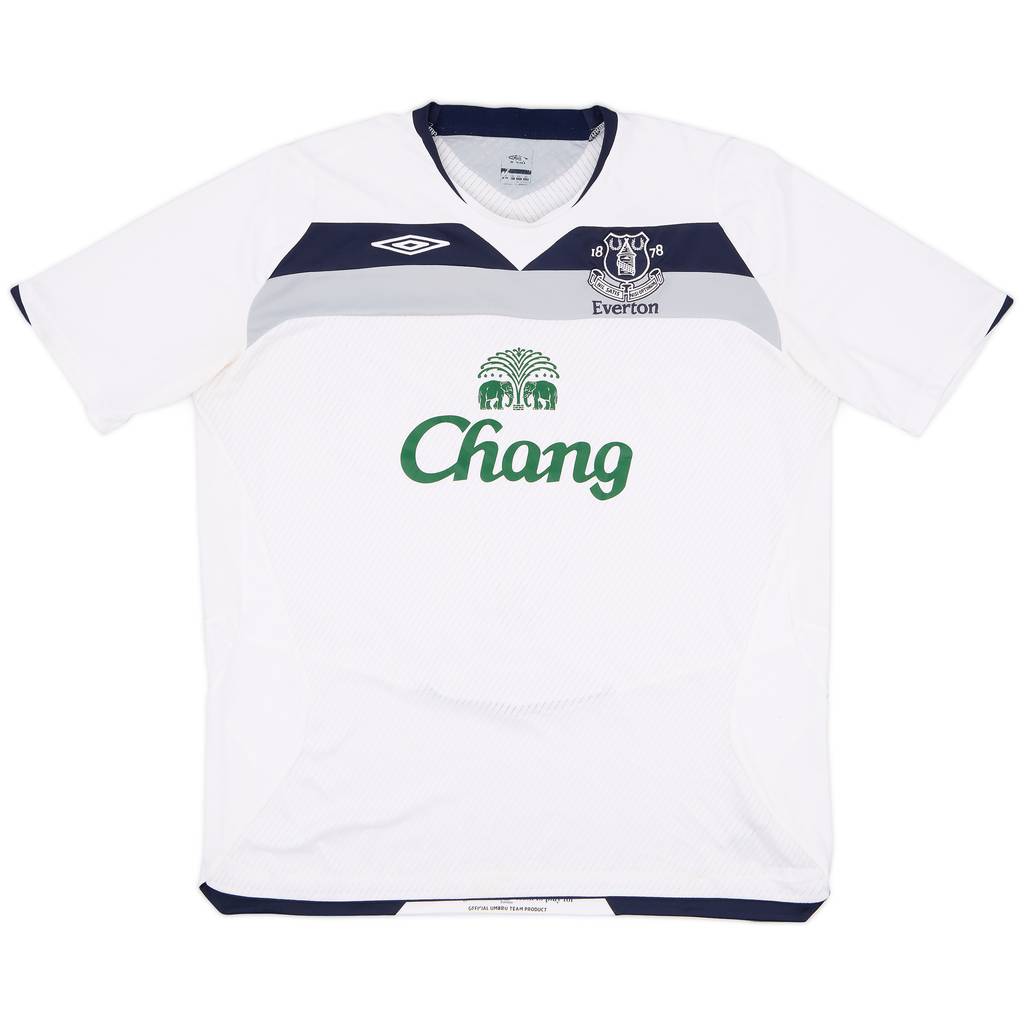 2008-09 Everton Away Shirt - 7/10 - (XL)