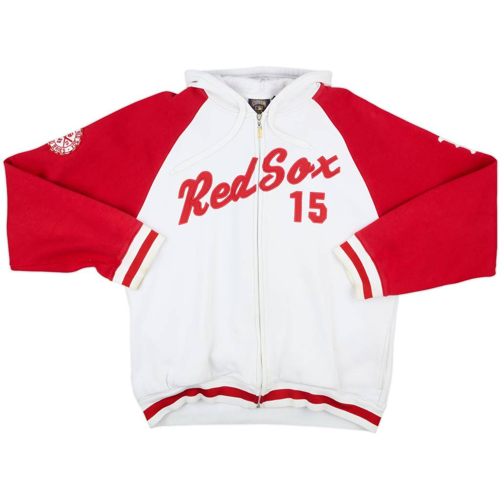 2000s Boston Red Sox Majestic Cooperstown Collection Hooded Sweat Top - 6/10 - (XXL)