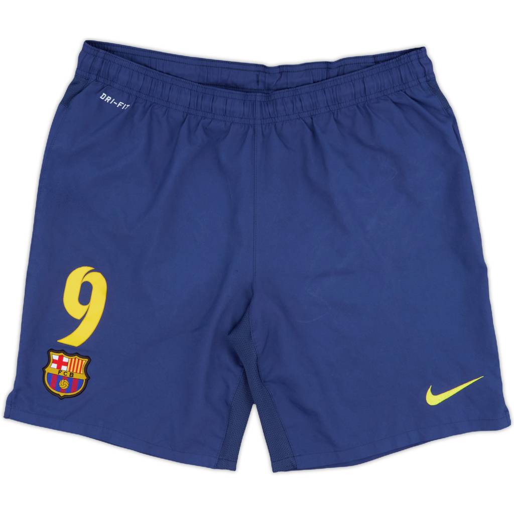 2013-14 Barcelona Home Shorts #9 (Sanchez) - 8/10 - (L)