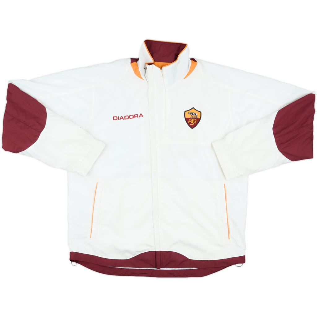 2006-07 Roma Diadora Track Jacket - 8/10 - (L)