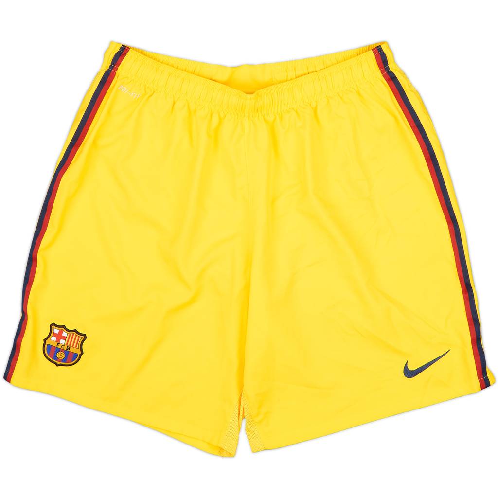 2012-13 Barcelona Away Shorts - 7/10 - (XXL)