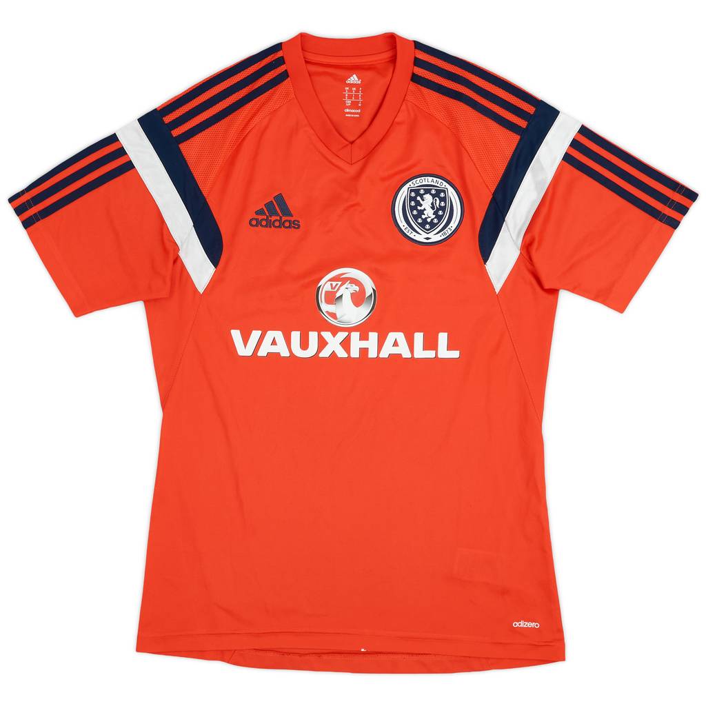 2013-14 Scotland adidas Training Shirt - 8/10 - (S)