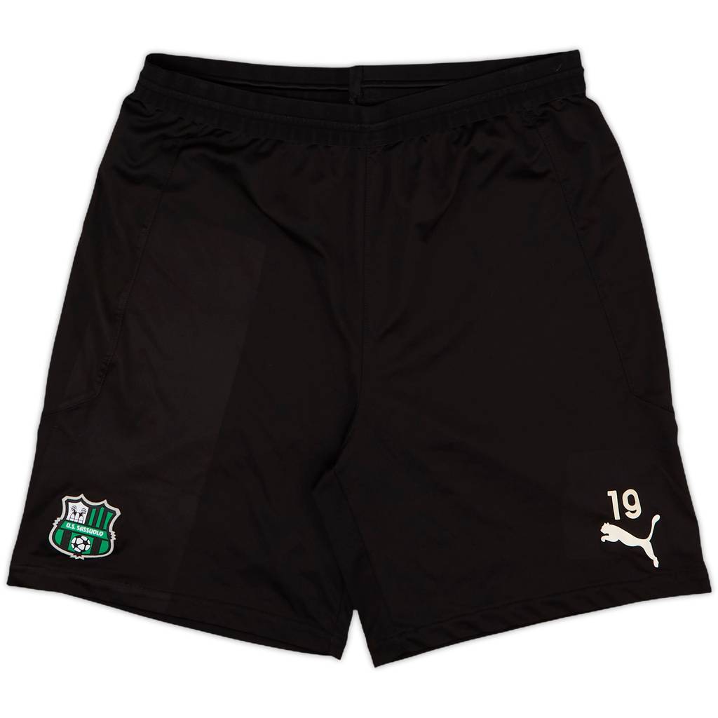 2018-19 Sassuolo Player Issue Training Shorts #19 - 7/10 - (L)
