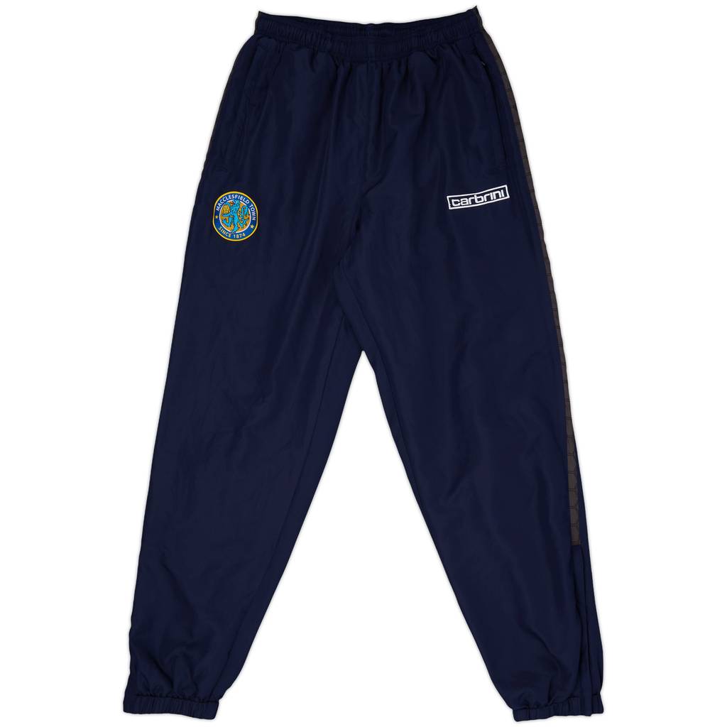 2014-15 Macclesfield Town Carbrini Track Pants/Bottoms - 9/10 - (L)