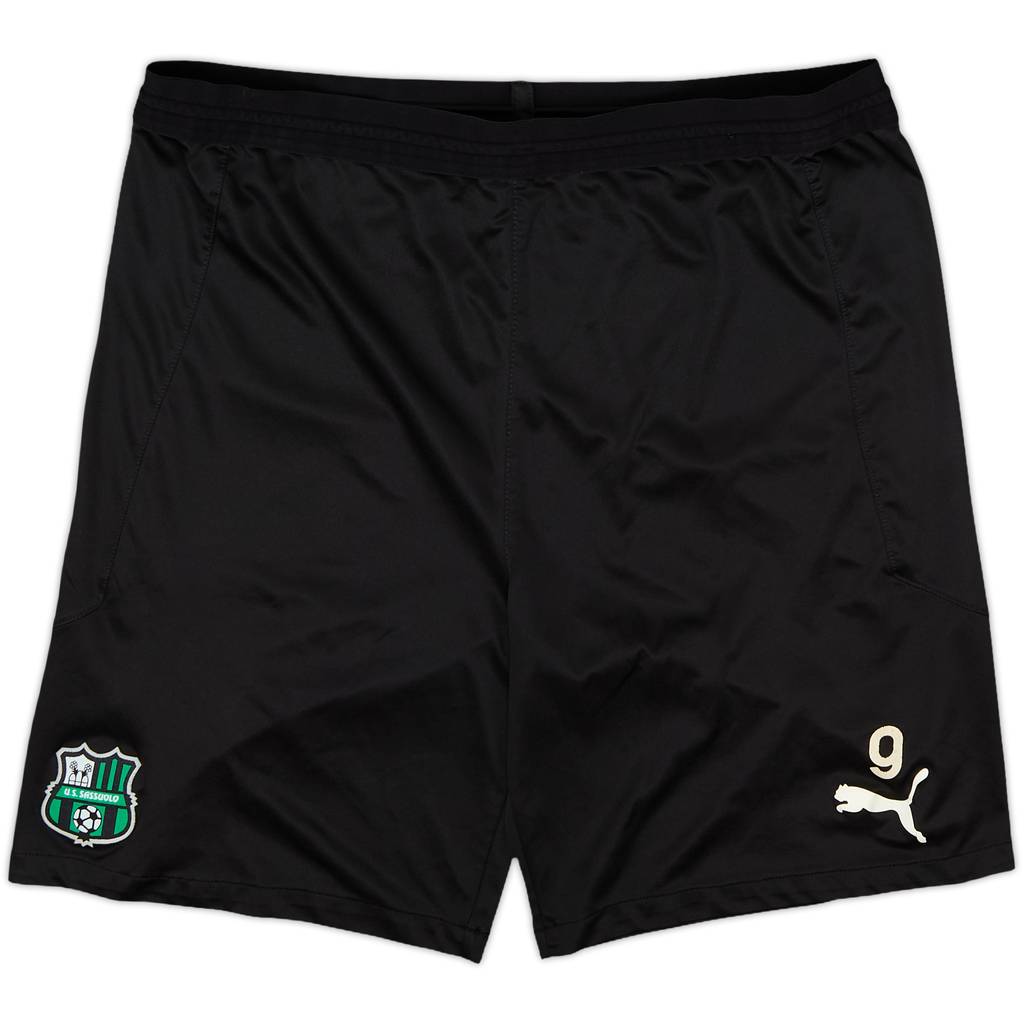 2018-19 Sassuolo Player Issue Training Shorts #9 - 7/10 - (L)
