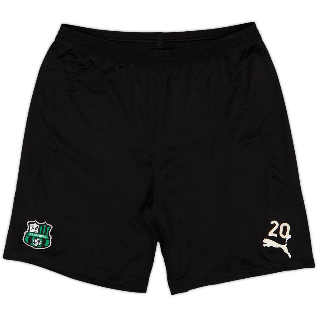 2018-19 Sassuolo Player Issue Training Shorts #20 - 7/10 - (L)