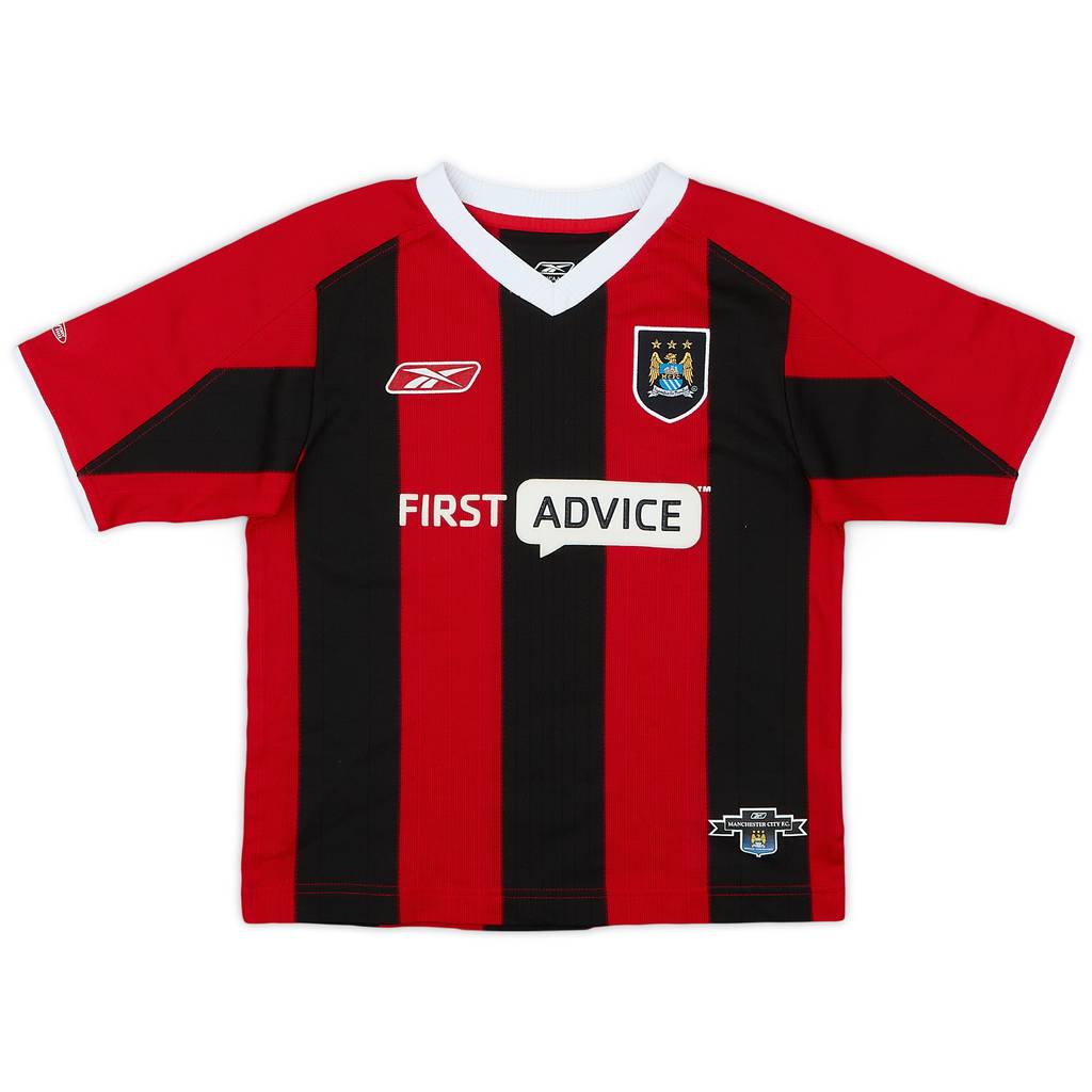 2003-04 Manchester City Away Shirt - 8/10 - (M.Boys)