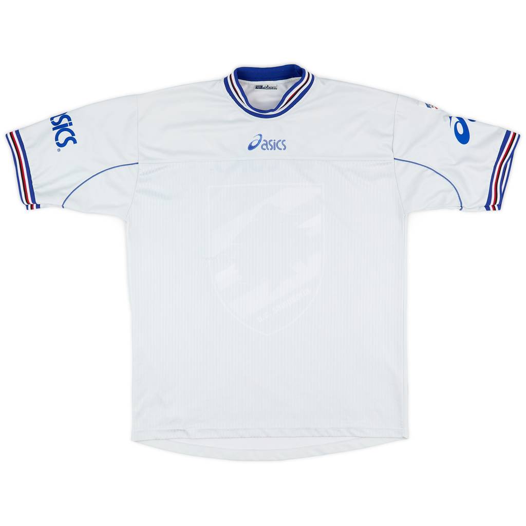 1990s Sampdoria Asics Training Shirt - 7/10 - (XL)
