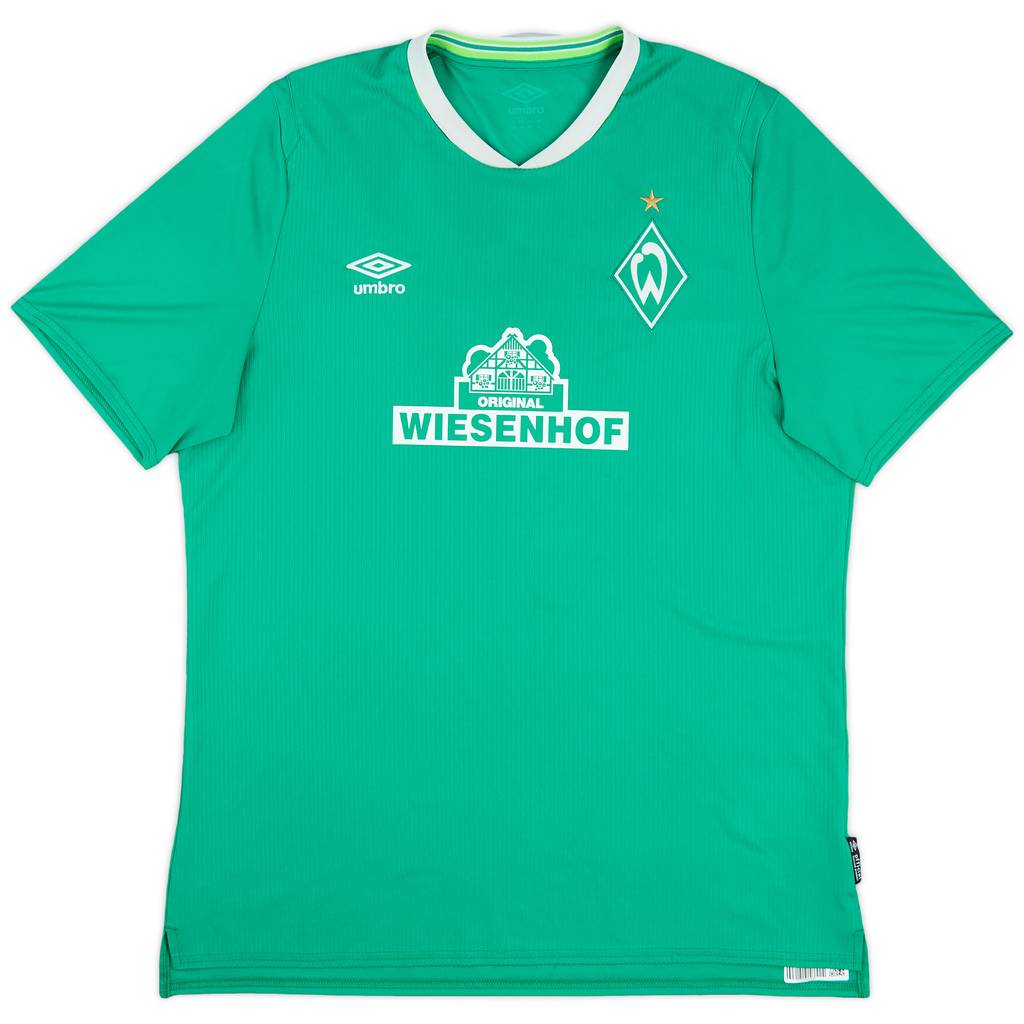 2019-20 Werder Bremen Home Shirt - 8/10 - (XL)