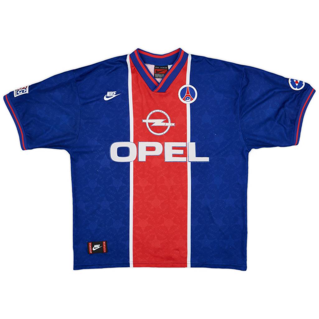 1995-96 Paris Saint-Germain Home Shirt - 6/10 - (XL)