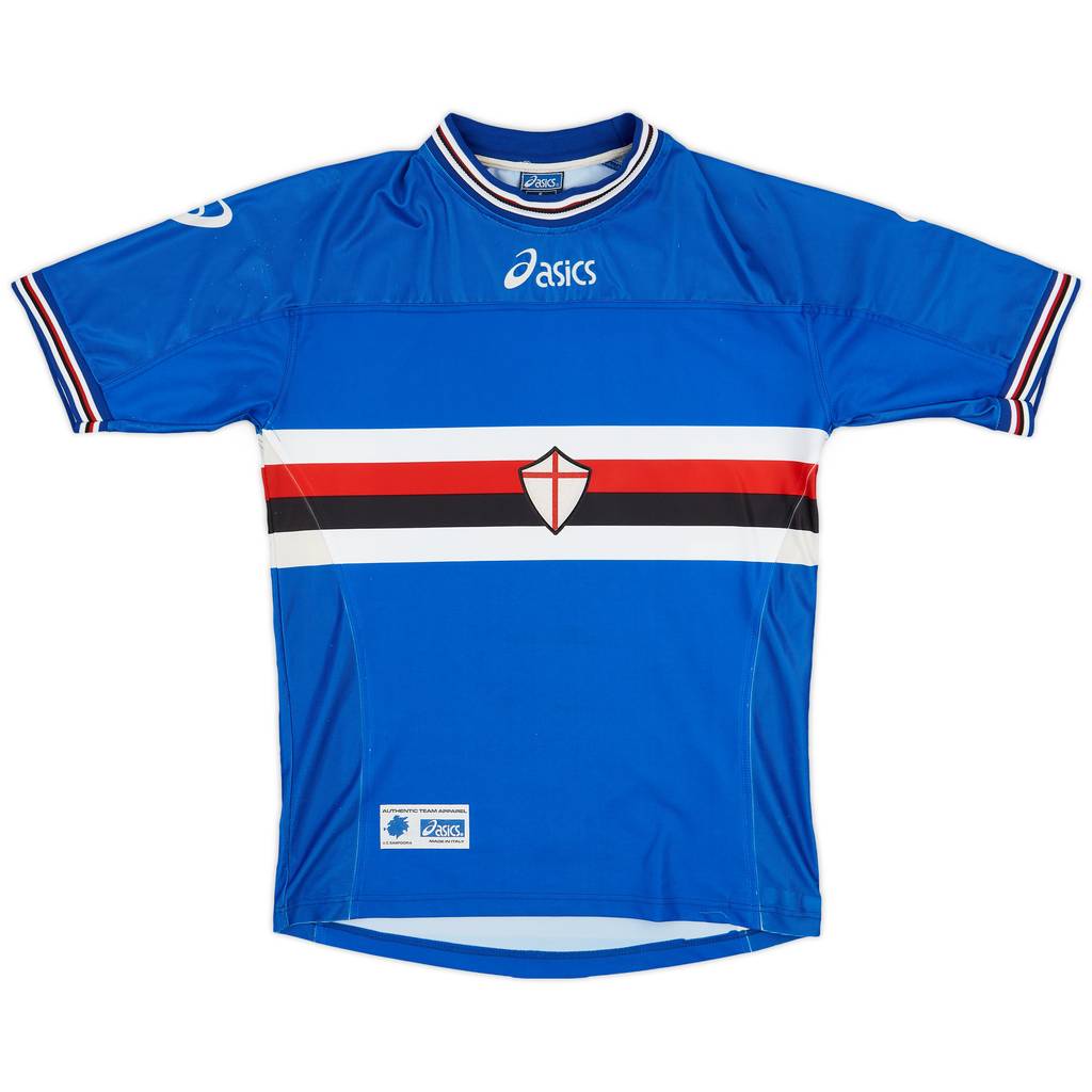 2001-02 Sampdoria Home Shirt - 8/10 - (S)