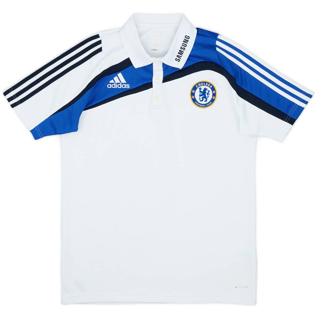 2009-10 Chelsea adidas Polo Shirt - 8/10 - (M)