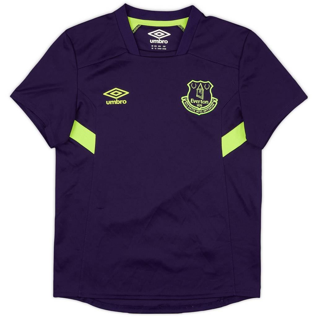 2017-18 Everton Umbro Training Shirt - 8/10 - (S.Boys)