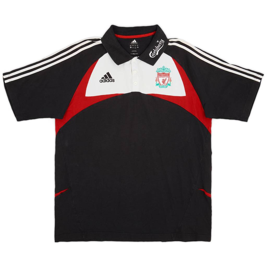 2007-08 Liverpool adidas Polo Shirt - 6/10 - (XL)
