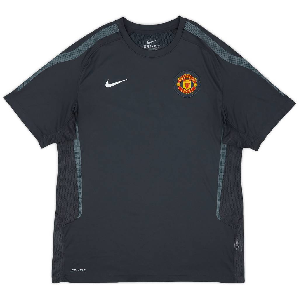 2010-11 Manchester United Nike Training Shirt - 8/10 - (L)