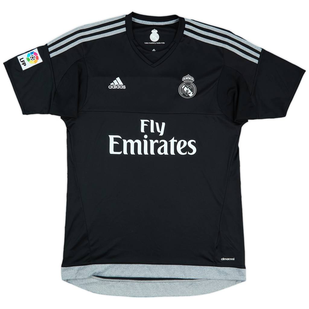 2015-16 Real Madrid GK S/S Shirt - 10/10 - (L)