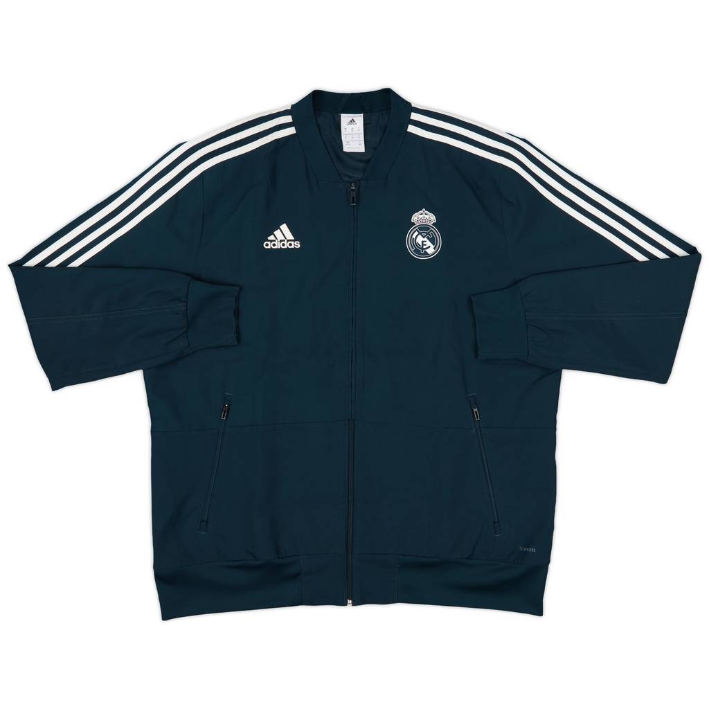 2018-19 Real Madrid adidas Track Jacket - 8/10 - (XL)