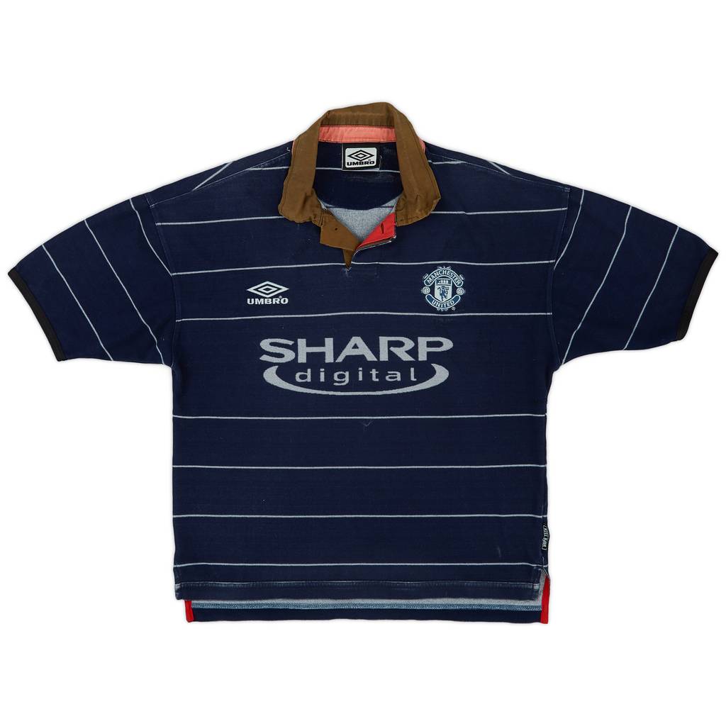 1999-00 Manchester United Away Shirt - 5/10 - (Y)