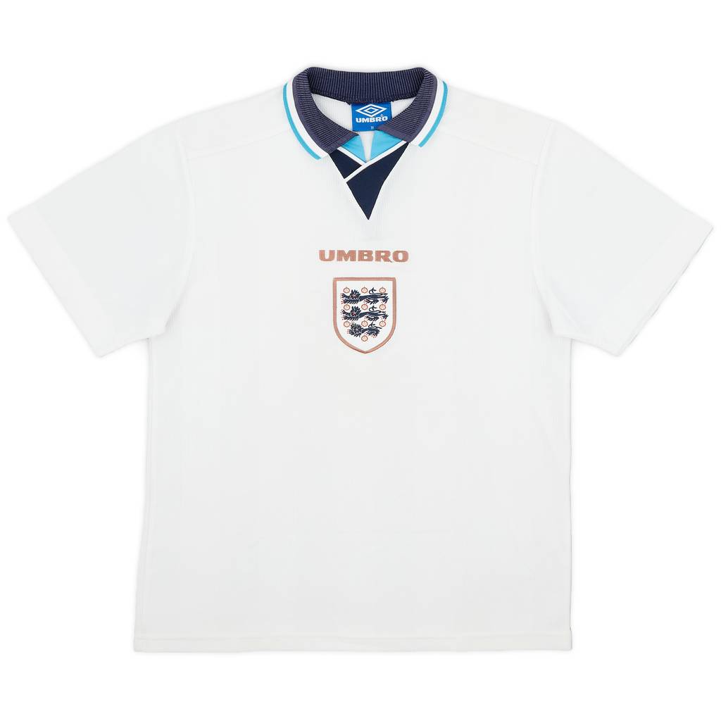 1995-97 England Home Shirt - 5/10 - (M)